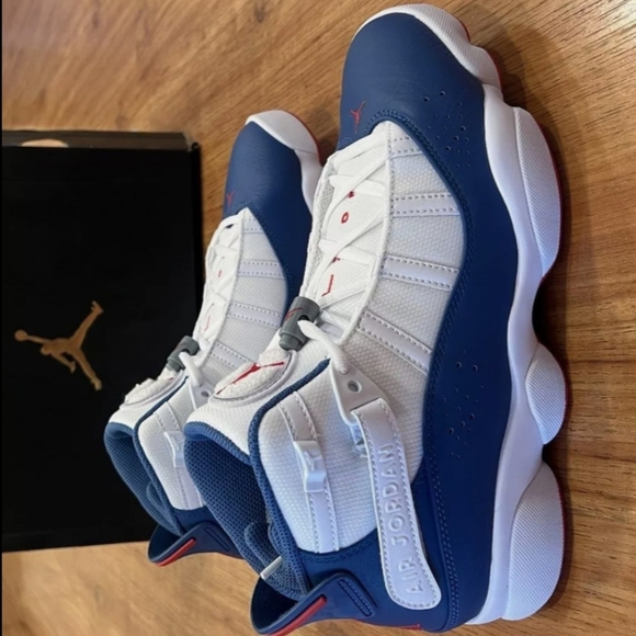 AIR JORDAN 6 RINGS *TRUE BLUE* MEN'S US SIZE 10.5 BRAND NEW IN BOX - Picture 5 of 10